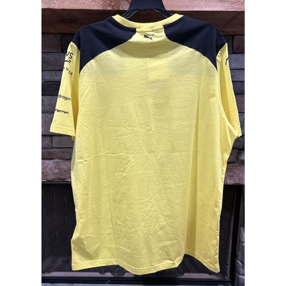 Men’s PUMA SF Monza Special Edition Speed Yellow Tee Shirt NWT Size XL *C4 - Picture 5 of 7